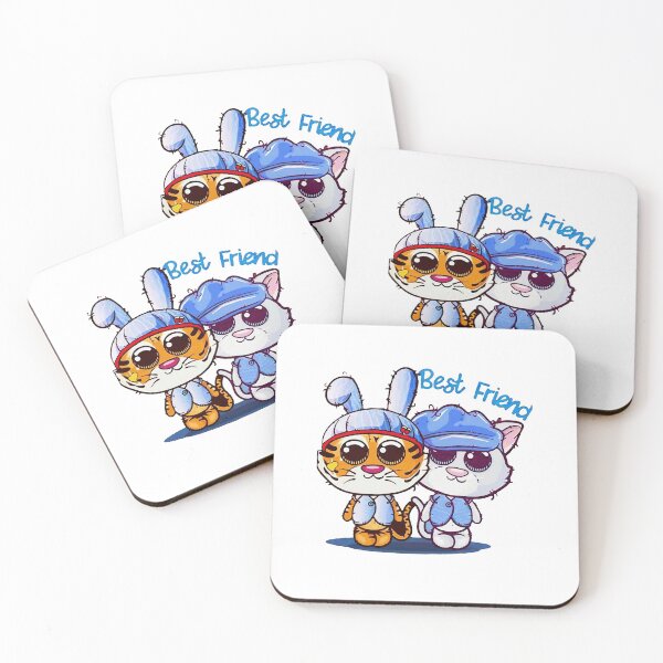 Item preview, cat vs tiger best friend designed and sold by joeparisien.