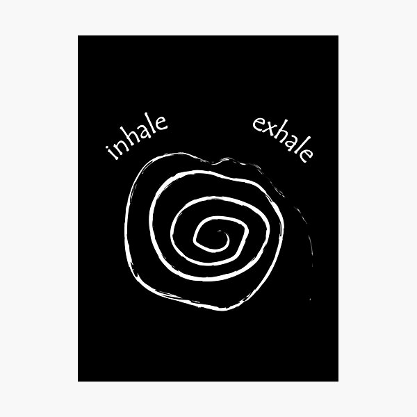 Item preview, Inhale Exhale Mindfulness designed and sold by Der Geist.