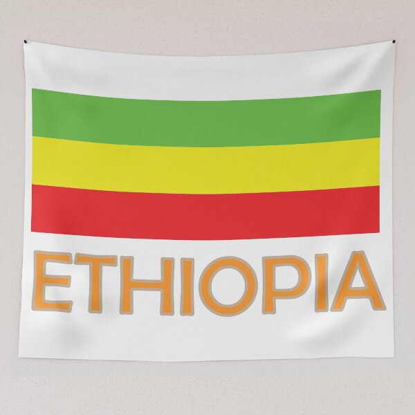 Item preview, Ethiopian flag designed and sold by temu.