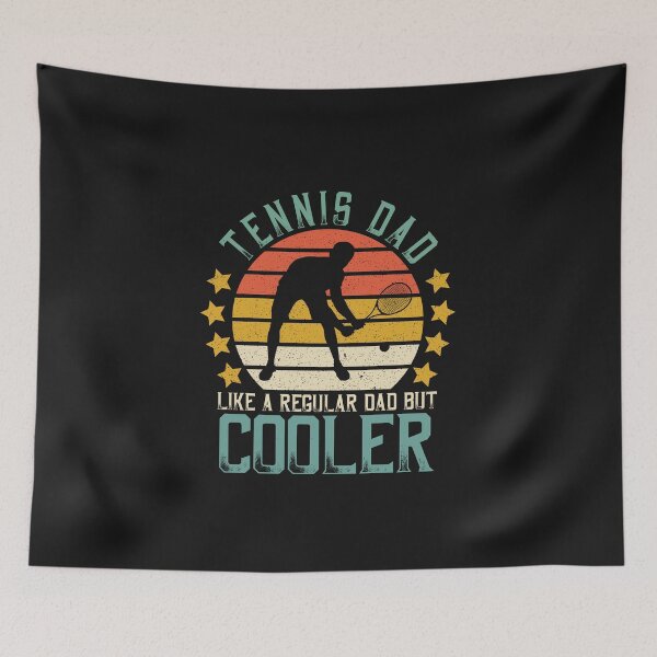 Item preview, Retro Father's Day Tennis Dad Like A Regular Dad But Cooler designed and sold by DreamColor.
