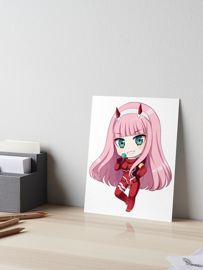 Zero Two - Darling in the Franxx | Art Board Print