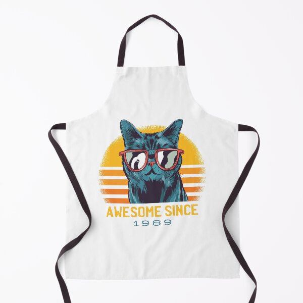 Item preview, Cat Awesome Since 1989 designed and sold by lifecareful.