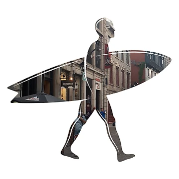 Artwork thumbnail, surfer by Riograf