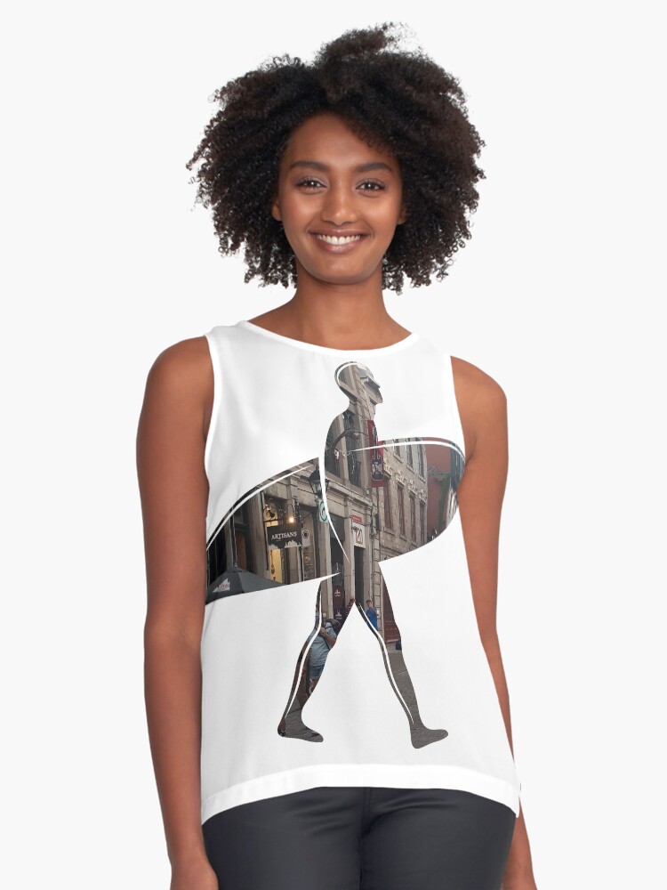 Vista previa del artículo con la obra «Blusa sin mangas», diseñado y vendido por Riograf.