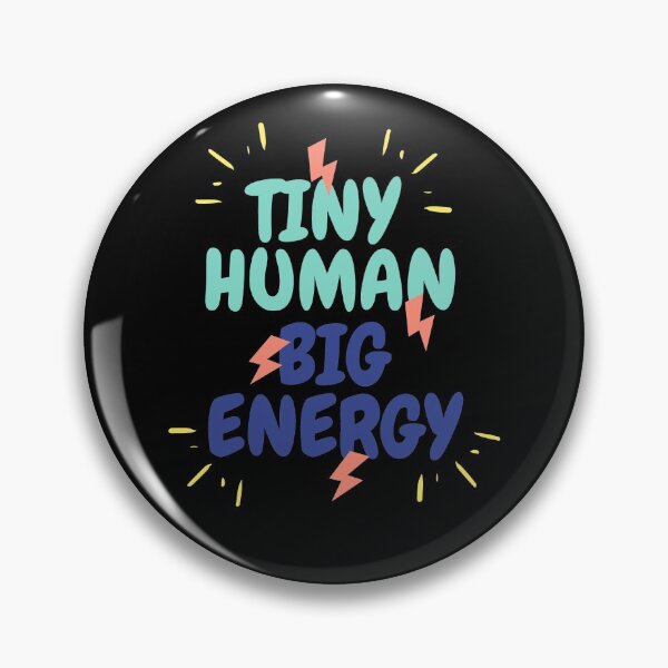 Item preview, Tiny human big energy for hyper active kids designed and sold by portrait4you.