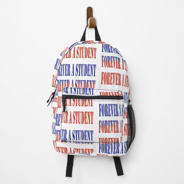 Item preview, Forever a student text on the white background designed and sold by IraNiva.