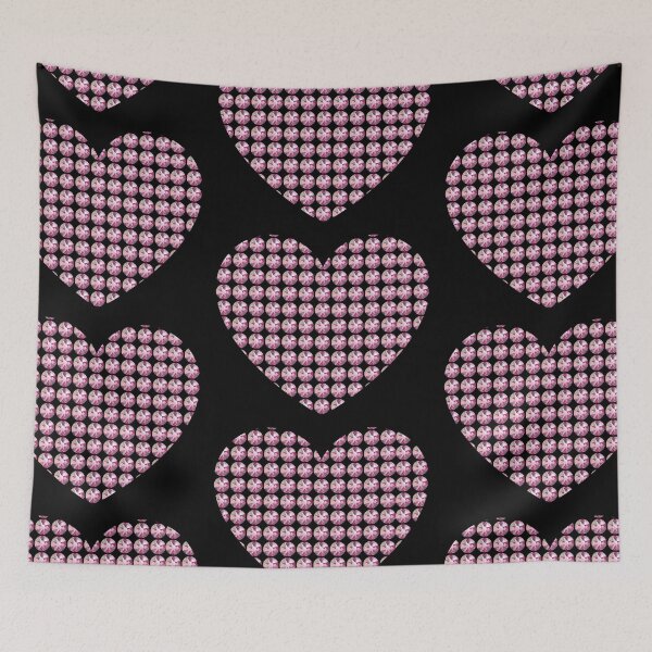 Item preview, Y2k pink rhinestone heart designed and sold by ItsMemeMachine.