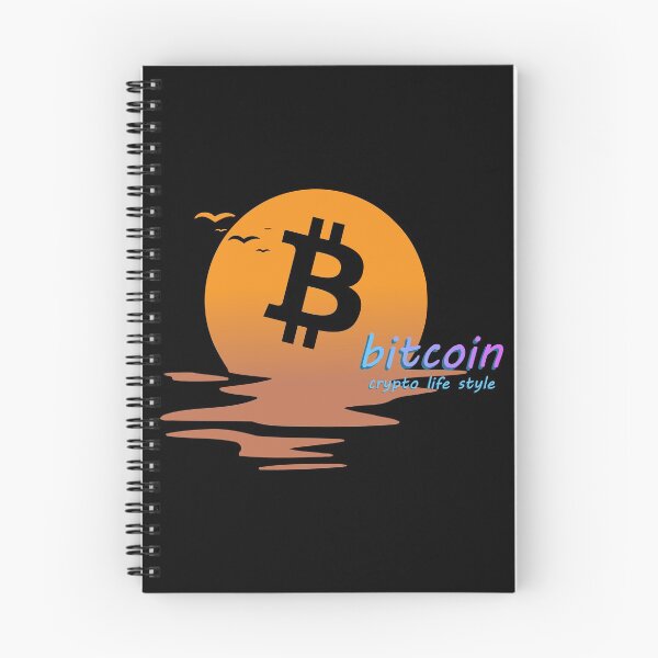 Item preview, Bitcoin sunset designed and sold by Real Life.