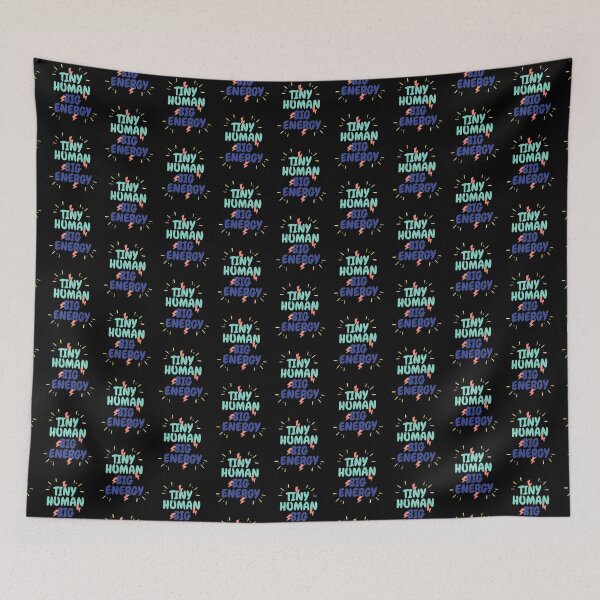 Item preview, Tiny human big energy for hyper active kids designed and sold by portrait4you.