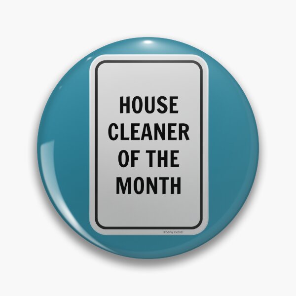 Item preview, House Cleaner Of The Month Fun Housekeeping Lady Gifts designed and sold by SavvyCleaner.