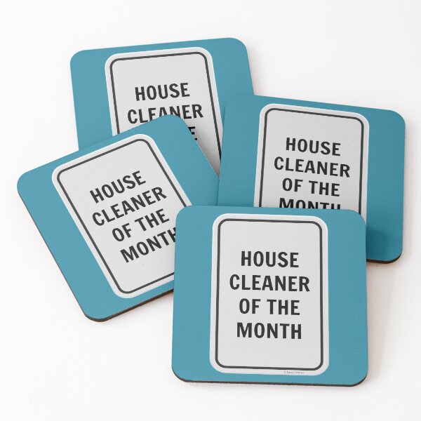 Item preview, House Cleaner Of The Month Fun Housekeeping Lady Gifts designed and sold by SavvyCleaner.