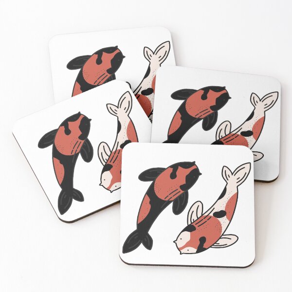 Item preview, yin yang koi fish designed and sold by nnetso.