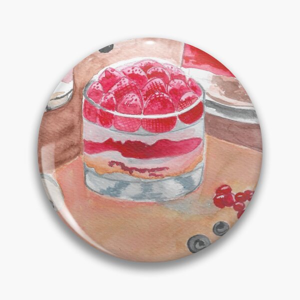 Item preview, Raspberry Dessert designed and sold by Surabhi illustrations.
