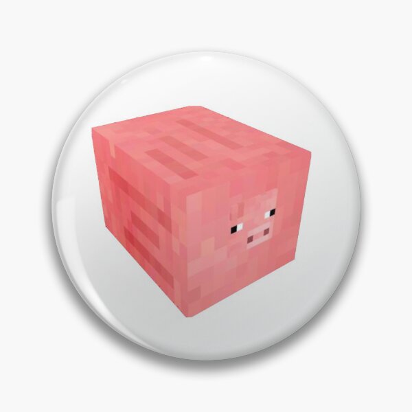 Item preview, Chunky Minecraft Pig designed and sold by abicleator.
