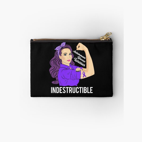 Item preview, Autoimmune Disease Warrior Indestructible Awareness Support designed and sold by ZNOVANNA.