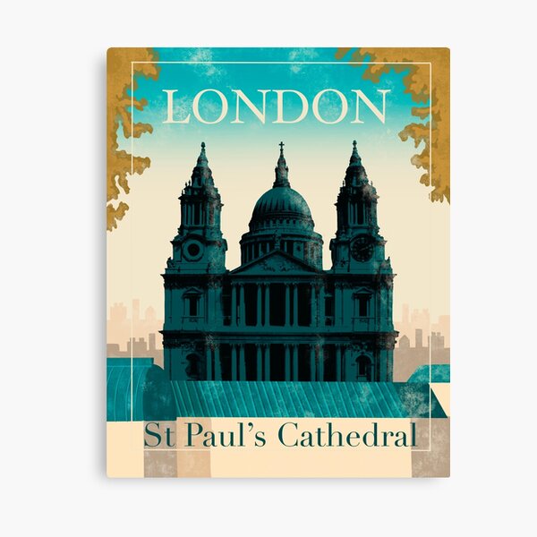 London St Paul’s Cathedral Canvas Print