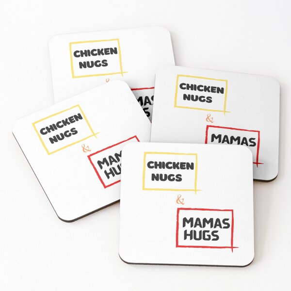 Item preview, Chicken nugs and Mama hugs designed and sold by SportyDogShop.