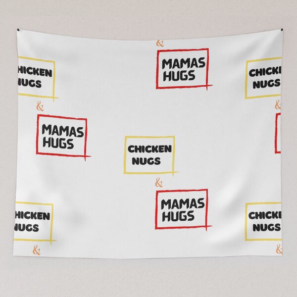 Item preview, Chicken nugs and Mama hugs designed and sold by SportyDogShop.