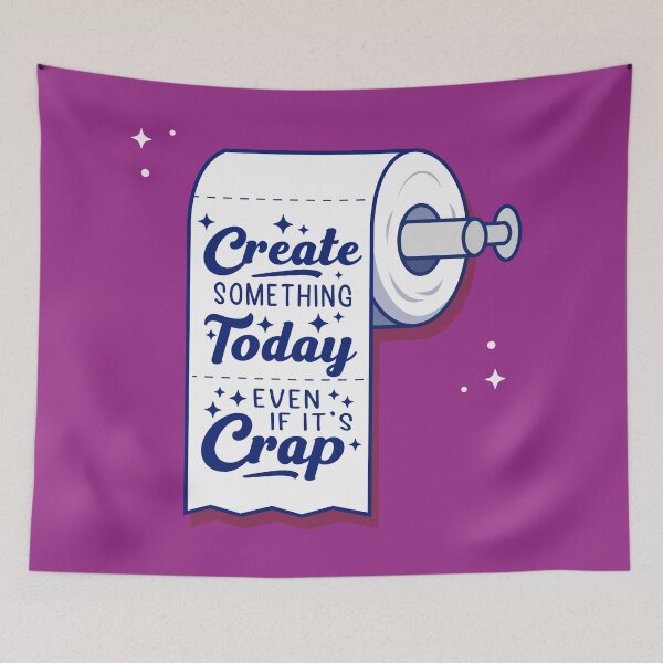 Item preview, Create even if it's crap art designed and sold by AznavourByKarin.