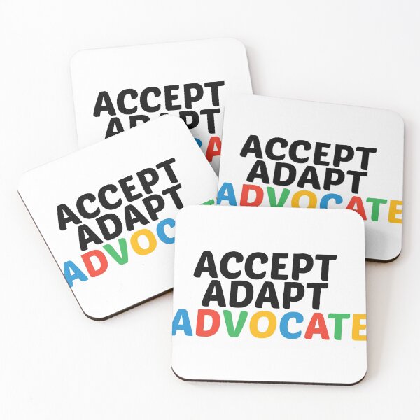 Item preview, Accept Adapt Advocate designed and sold by UrahGo.