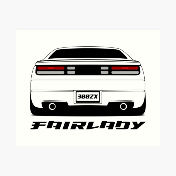 300zx Z32 Art Prints for Sale | Redbubble
