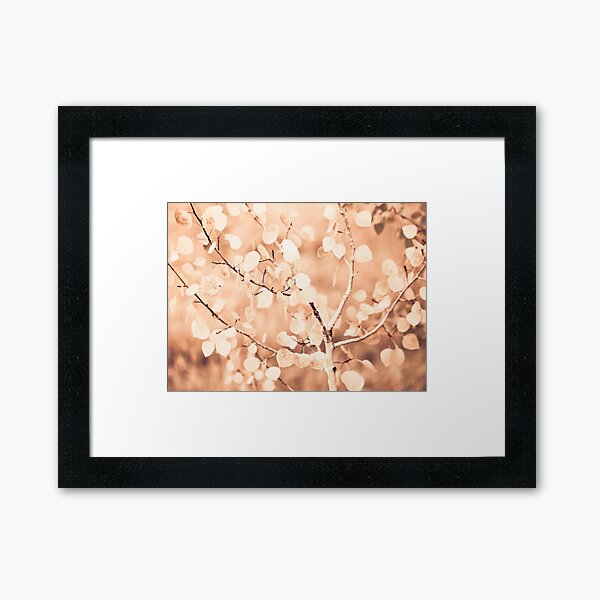 Leaves Framed Art Print