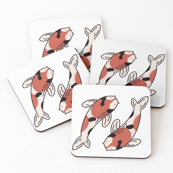 Item preview, sanke yin yang koi fish designed and sold by nnetso.