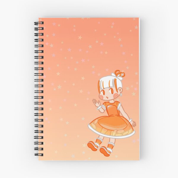Item preview, TicTac Orange Space Girl designed and sold by Floramisu.