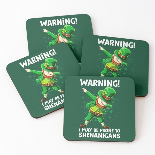 Item preview, WARNING! I MAY BE PRONE TO SHENANIGANS - St. Patrick’s Day designed and sold by K-icon.