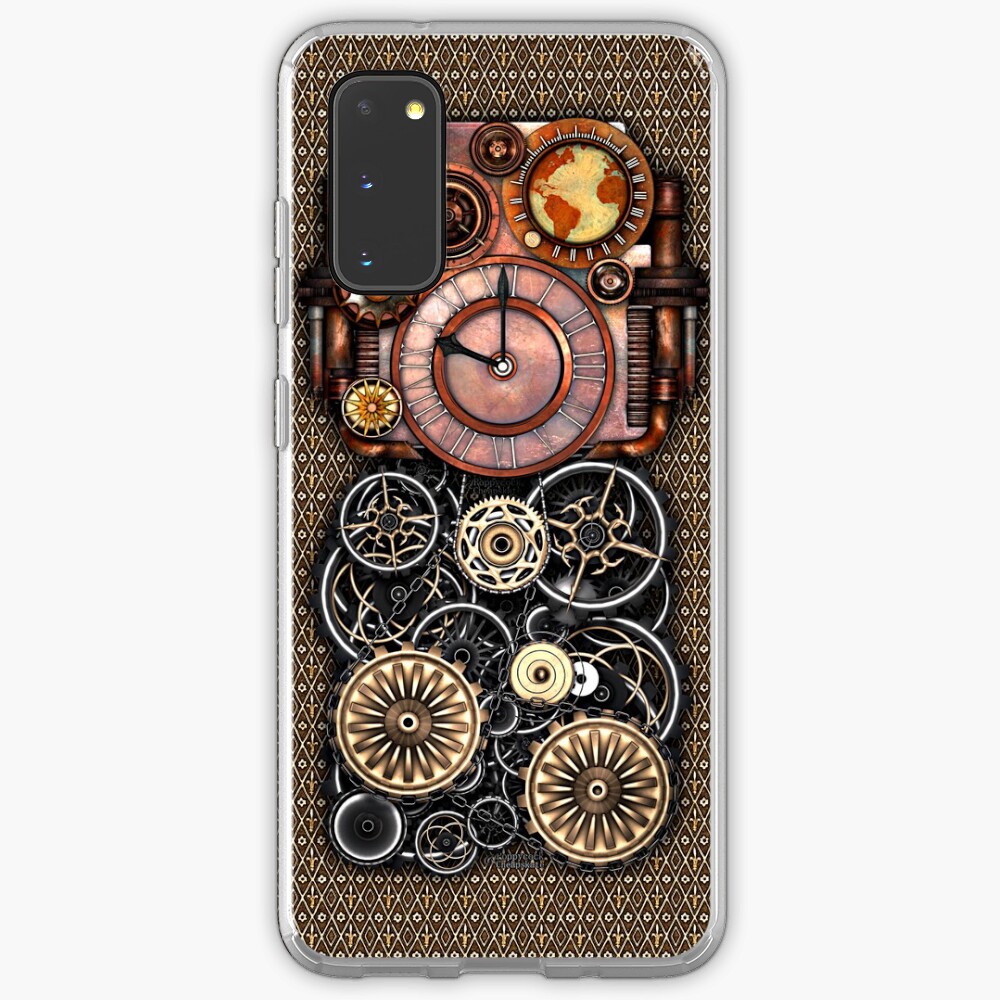 "Infernal Steampunk Timepiece 2 Vintage Steampunk phone cases" Case