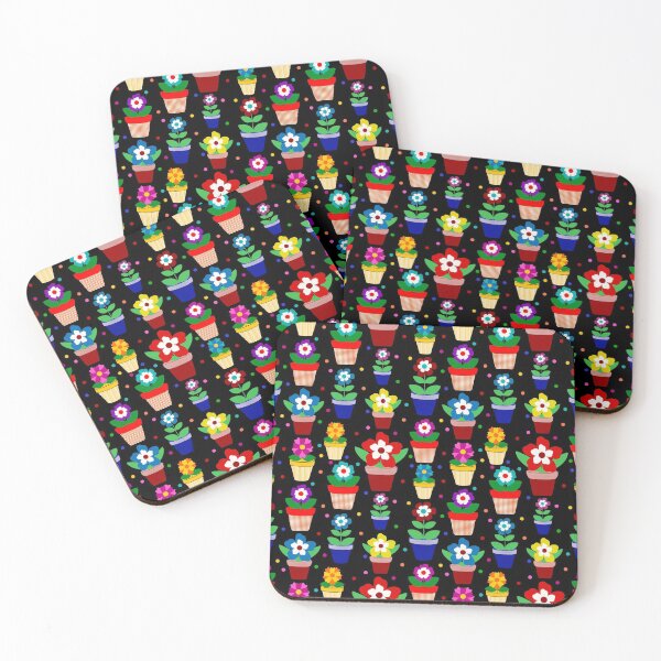 Item preview, Flower Pots designed and sold by KrisInStitches.