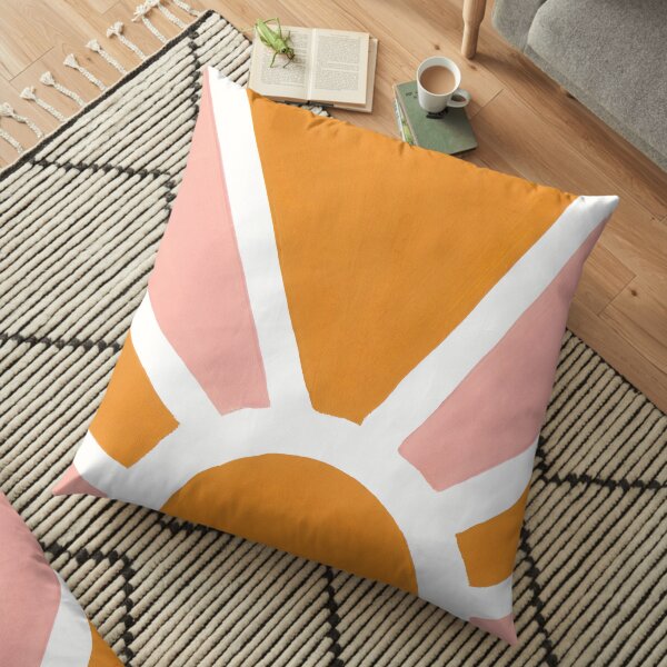 Sunrise Floor Pillow