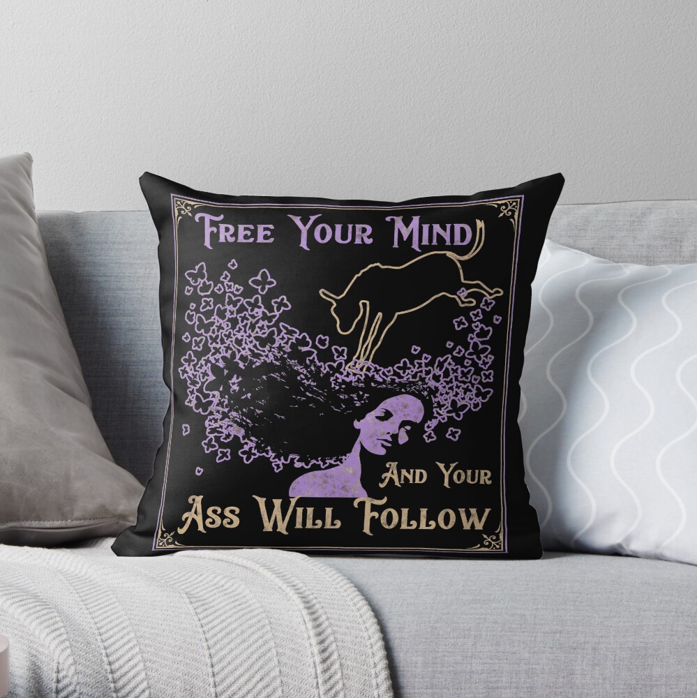 Item preview, Throw Pillow designed and sold by v-nerd.