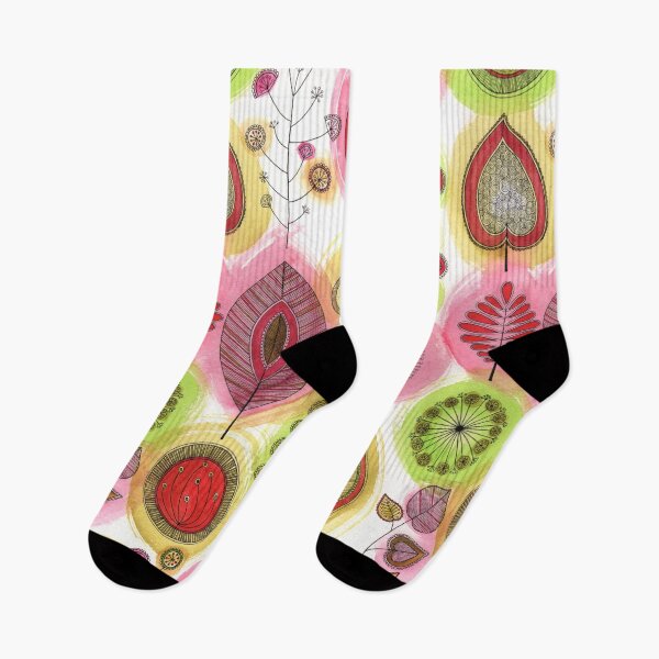 Item preview, Retro Leaves designed and sold by SarahTravisArt.