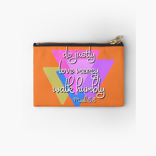 Item preview, Do Justly, Love Mercy, walk humbly Micah 6:8 Scripture Christian Design  designed and sold by Alondra.