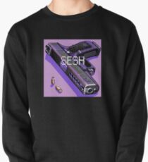 pistol and bullets Pullover