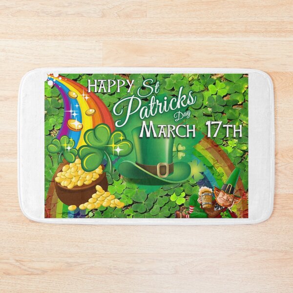 Item preview, St Patricks Day March 17. Irish Leprechaun Clover design  designed and sold by Sally Baker.