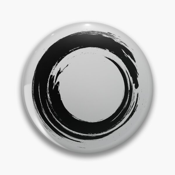 Item preview, Zen circle T-Shirt, distressed circle, grunge circle, circle brush, Japanese Circle, designed and sold by Tanysl.