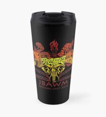 JBAWM Red Flower Travel Mug