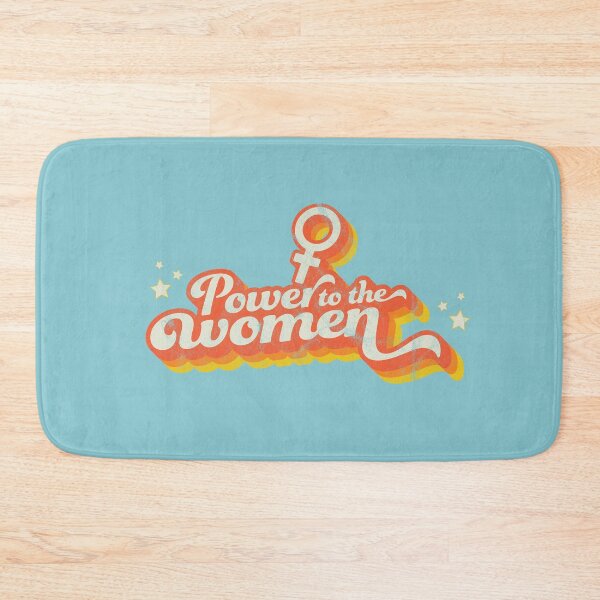 Item preview, "Power To The Women" Distressed 1970's Inspired Feminist Print designed and sold by XXRebellion.