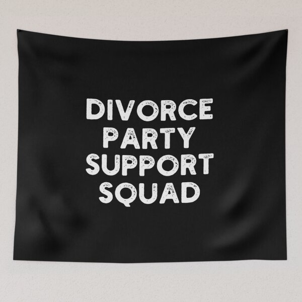 Item preview, Divorce Party Support Squad - Funny Divorce designed and sold by ohmier.