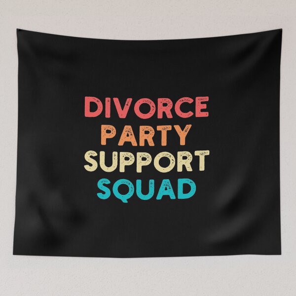 Item preview, Divorce Party Support Squad - Funny Divorce designed and sold by ohmier.