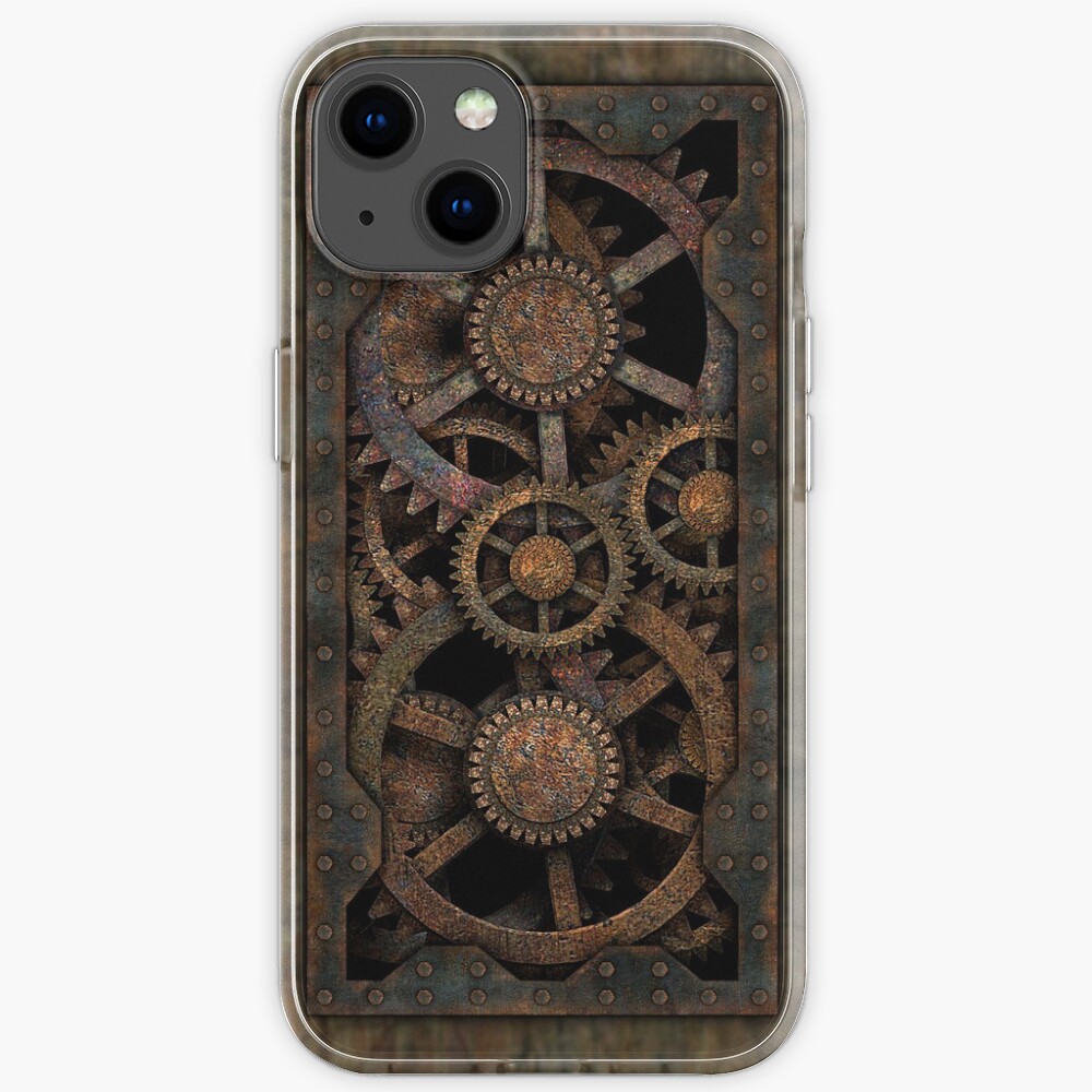 Infernal Steampunk Gears Vintage Steampunk phone cases iPhone Case