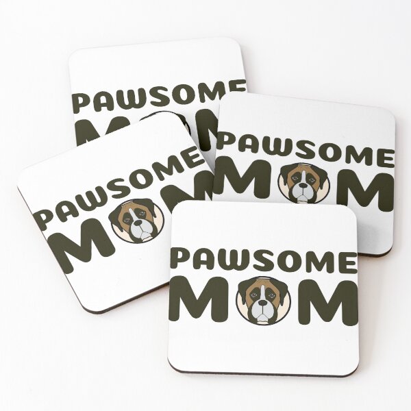 Item preview, Pawsome Mom - Dog Lover - Boxer Dog designed and sold by TKsTees.