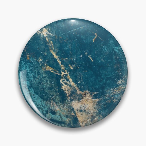 Item preview, Turquoise Teal Blue & Gold Marble designed and sold by newburyboutique.