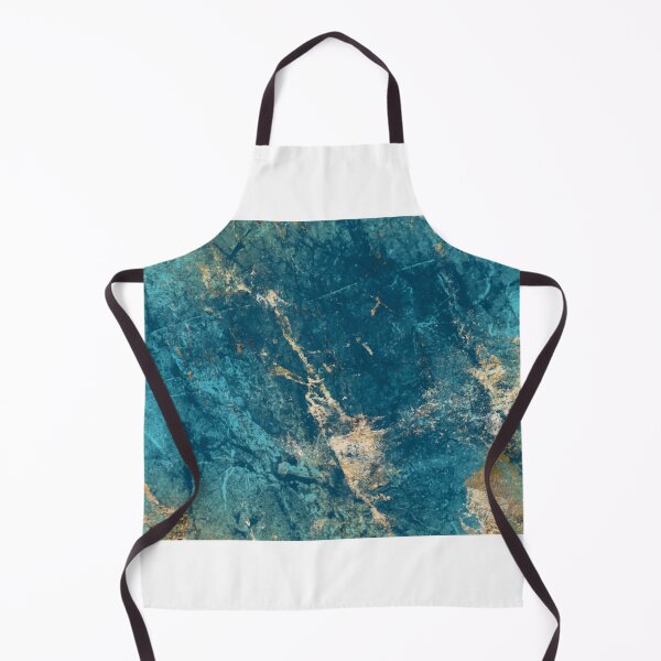 Item preview, Turquoise Teal Blue & Gold Marble designed and sold by newburyboutique.