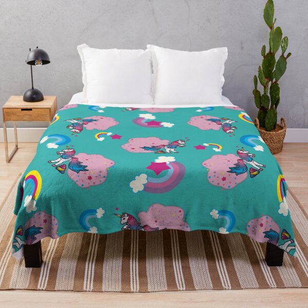 Item preview, Unicorns, Poop Rainbows and Fart Magic! Pattern Green designed and sold by Apartment12.