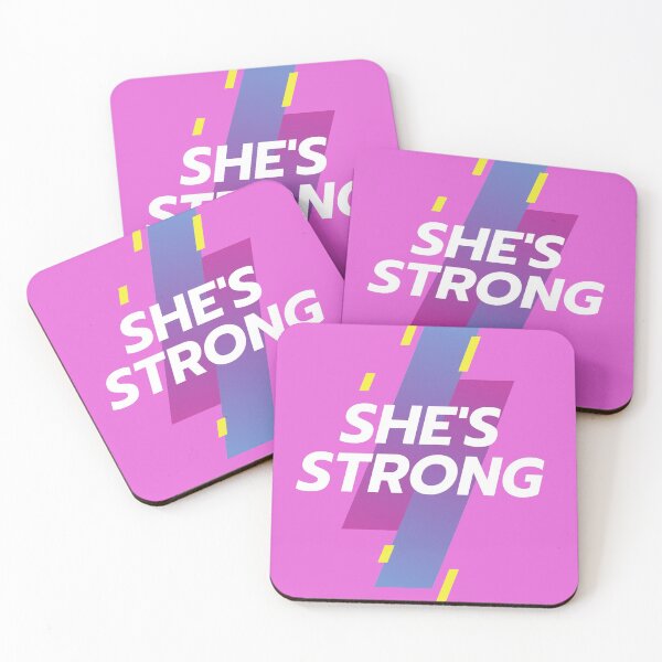 Item preview, She's Strong Mother's Day designed and sold by TrackinDaTrends.