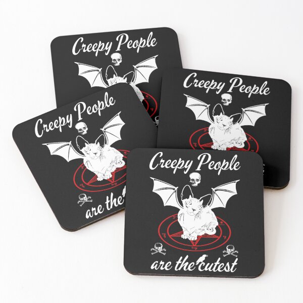 Item preview, Creepy people are the cutest  designed and sold by Black Star.