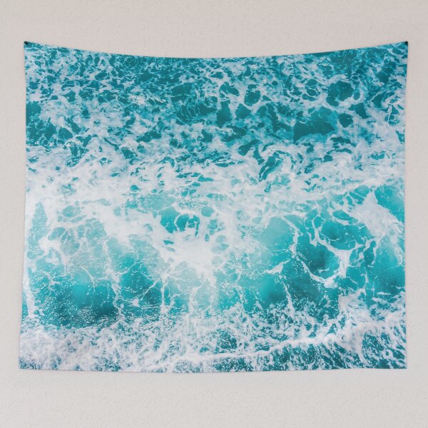 Item preview, Blue Ocean Waves designed and sold by Elonshop.